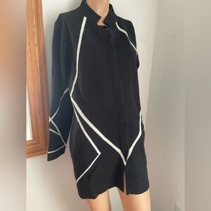 Ptp22.5” Elena Wang cotton mix cardigan light coat